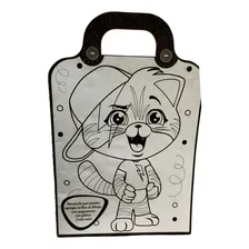 Tinta para colorir da revista My Suitcase Disney The 44 Cats com alças e adesivos para se divertir brincando com crianças e famĂlias Foto mini 3