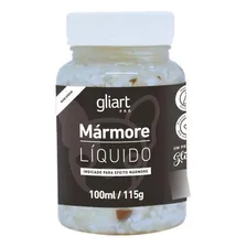 Tinta Para Efeito Mármore Liquido 100ml/115g Gliart Cor Travertino Foto  mini 1
