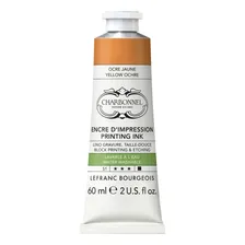 Tinta Para Gravura Aqua Wash Charbonnel 60ml Yellow Ochre Foto mini 1