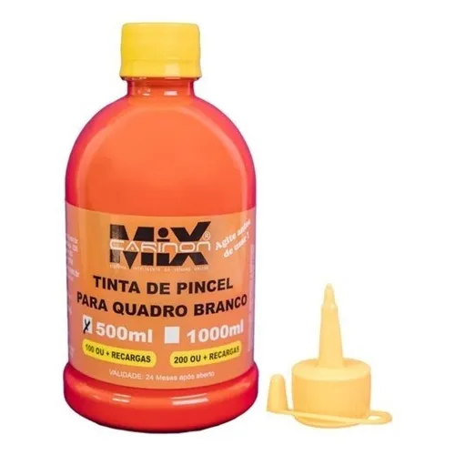 Tinta Para Marcador De Quadro Branco 500 Laranja Novidade Foto 1