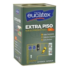 Tinta Para Piso Eucatex Extra Piso AcrÃlico Premium Amarelo Foto mini 1