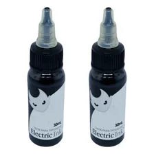 Tinta Para Tattoo Preto Linha Kit 2 Unidades Foto mini 1