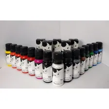 Tinta Para Tatuagem Tattoo 30ml Diversas Cores Electric Ink Cor Vermelho Bombeiro Foto mini 2