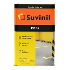 Tinta Piso Acabamento Fosco 18 Litros Cor Cinza Suvinil Foto  mini 1