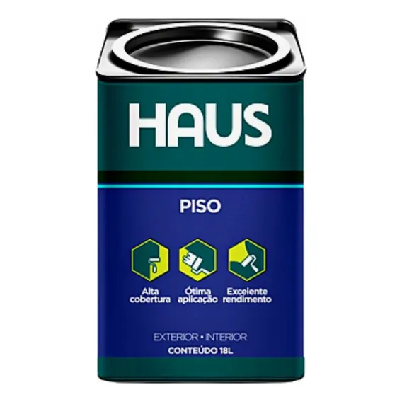 Tinta Piso Lata 18 Litros Haus Cor Concreto Foto 1