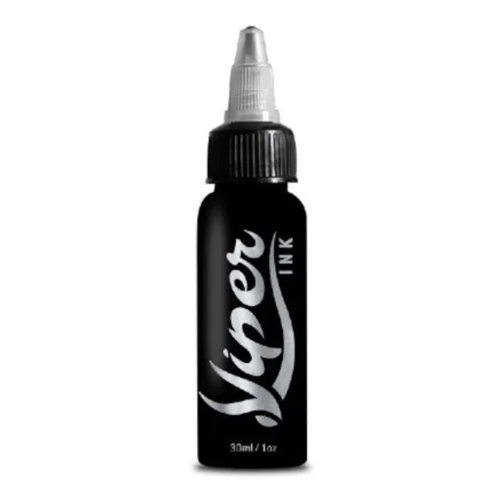 Tinta Preto Linha Viper Ink Tattoo Tatuagem 30ml Foto 1