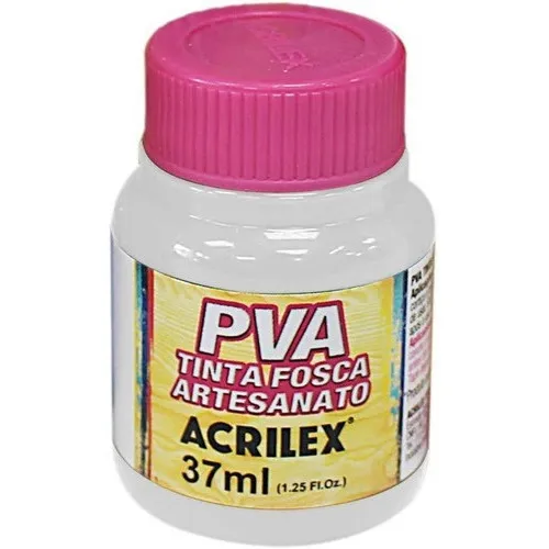 Tinta Pva 37 Branca - Acrilex Cor Branco Foto 1