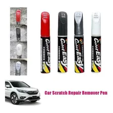 Tinta Reparo Automotivo Caneta Tira Risco Com Aplicador Top Cor Branca Foto mini 4