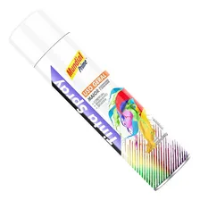 Tinta Spray 400ml Mundial Prime Uso Geral Cor Branco fosco Foto mini 2