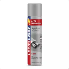 Tinta Spray Alumínio Chemicolor Alta Temperatura Kit3un Foto mini  2