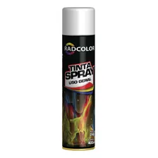 Tinta Spray Branco Brilhante Uso Geral Radnaq 400ml Foto mini 1