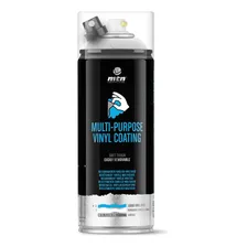 Tinta Spray Envelopamento Líquido Preto Met 400ml Pro Mtn Foto mini 1