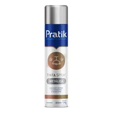Tinta spray esmalte Pratik Tinta Spray Metálica - cromado Foto mini 1