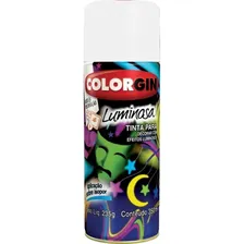 Tinta Spray Luminosa Brilhosa - Fundo Branco Colorgin Foto  mini 1