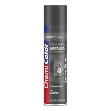 Tinta Spray Metálica Grafite Chemicolor - 400ml Foto mini 1