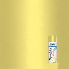 Tinta Spray Metálico Super Color Dourado 350ml Tekbond Tekbo Foto  mini 1