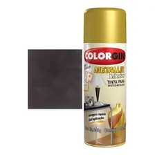 Tinta Spray Metallik Bronze 55 350ml - Colorgin Foto mini 1