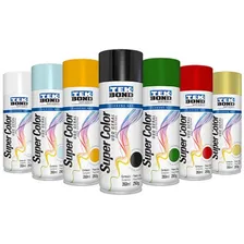 Tinta Spray Preto Brilhante Uso Geral 350ml Tekbond Foto mini  2