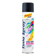Tinta Spray Preto Fosco 400ml Mundial Prime Foto mini 1