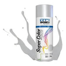 Tinta Spray Super Color Metálico Prata 350ml Tekbond Foto mini 1
