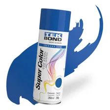 Tinta Spray Super Color Uso Geral 350ml Azul Tekbond Foto  mini 1