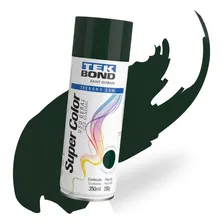 Tinta Spray Super Color Uso Geral 350ml Verde Escuro Tekbond Foto mini 1