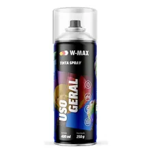 Tinta Spray Uso Geral Branco Brilhante 400ml - W-max Foto  mini 1