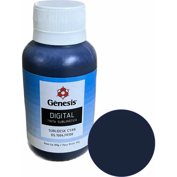 Tinta Sublimatica Sublidesk C.m.y.k 100ml Cada - Genesis Foto 1