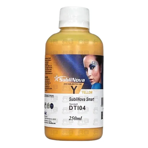 Tinta Sublimatica Yellow Inktec Sublinova Dti 250ml Foto 1