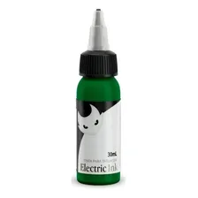 Tinta Tatuagem Verde Folha 30ml Electric Ink - Tattoo Foto  mini 1