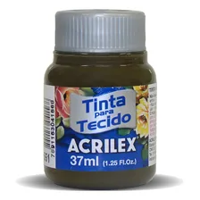 Tinta Tecido Fosca 037ml Sepia Acrilex Duzia Foto  mini 1