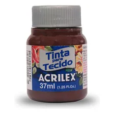 Tinta Tecido Fosca 037ml Terra Queimada Acrilex Duzia Foto mini 1