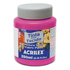 Tinta Tecido Fosca 250ml Rosa Escuro Foto mini 1