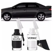 Tinta Tira Risco Automotiva Preto Eclipse Toyota 209 15ml Foto mini 3
