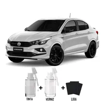 Tinta Tira Risco Automotivo Fiat Mobi Branco Banchisa Foto mini 1