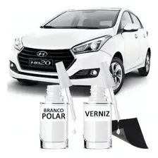 Tinta Tira Risco Automotivo Fiat Mobi Branco Banchisa Foto mini 4