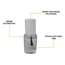 Tinta Tira Risco Automotivo Gm Celta Cor Prata Switchblade Foto mini 2