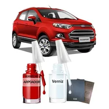 Tinta Tira Risco Ford Ecosport 2011 Vermelho Arpoador Foto mini 1