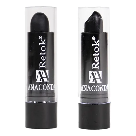Tintura Anaconda Retok Barba E Bigode Retok Barba E Bigode Tom 1 Preto Para Barba X 24g Foto 1