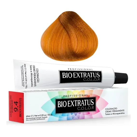 Tintura Bio Extratus Coloração Louro Muito Claro Acobreado tom louro muito claro acobreado Foto 1