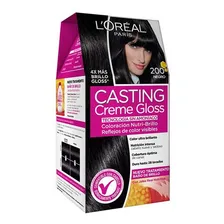 Tintura Casting Creme Gloss Casting creme gloss tom 200 preto 15Vol. para cabelo Foto mini 1