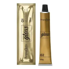 Tintura Coloração Creme Hidra Gloss Acquaflora Tom 7.0 LOURO NATURAL Foto mini 3