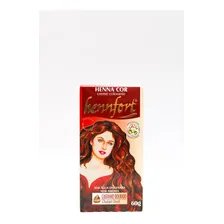 Tintura Henna Creme Hennfort Castanho Dourado 60g Foto mini 2