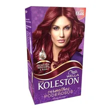 Tintura Koleston Vermelhos Especiais Kit Tintura Koleston Vermelhos Especiais Amora 5546 tom amora 5546 para cabelo Foto mini 1