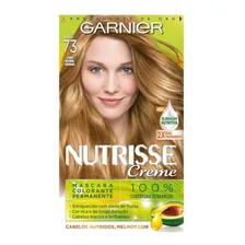 Tintura L'Oréal Garnier Tintura Nutrisse 73 Louro Natural Dourado Avela tom 73 avelã para cabelo Foto  mini 1