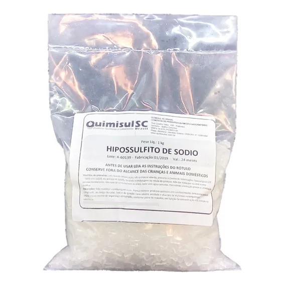 Tiossulfato De S贸dio 4 Kg ( Anti Cloro ) Foto 1