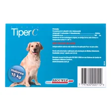 Tiper C 4,0  Acima De 15 Kg Val 30/12/23 Foto mini  2