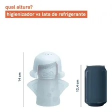 Tira Cheiro Odor Microondas Prático Cheiro Limpeza- Oikos Foto mini 3