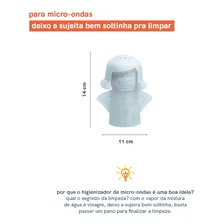Tira Cheiro Odor Microondas Prático Cheiro Limpeza- Oikos Foto mini 2
