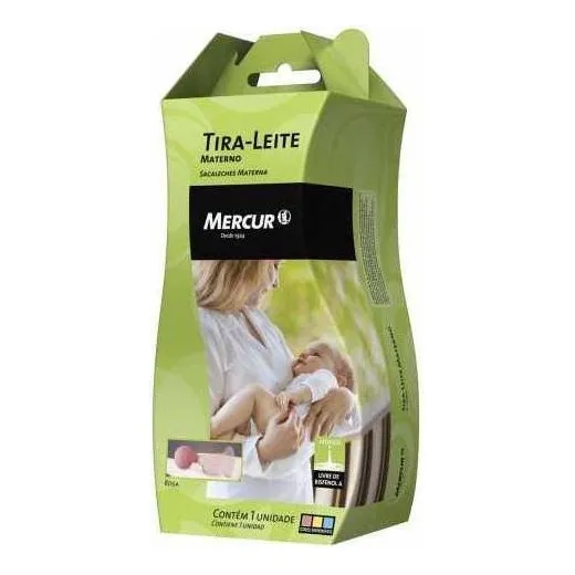 Tira-leite Materno Mercur - Rosa Foto 1